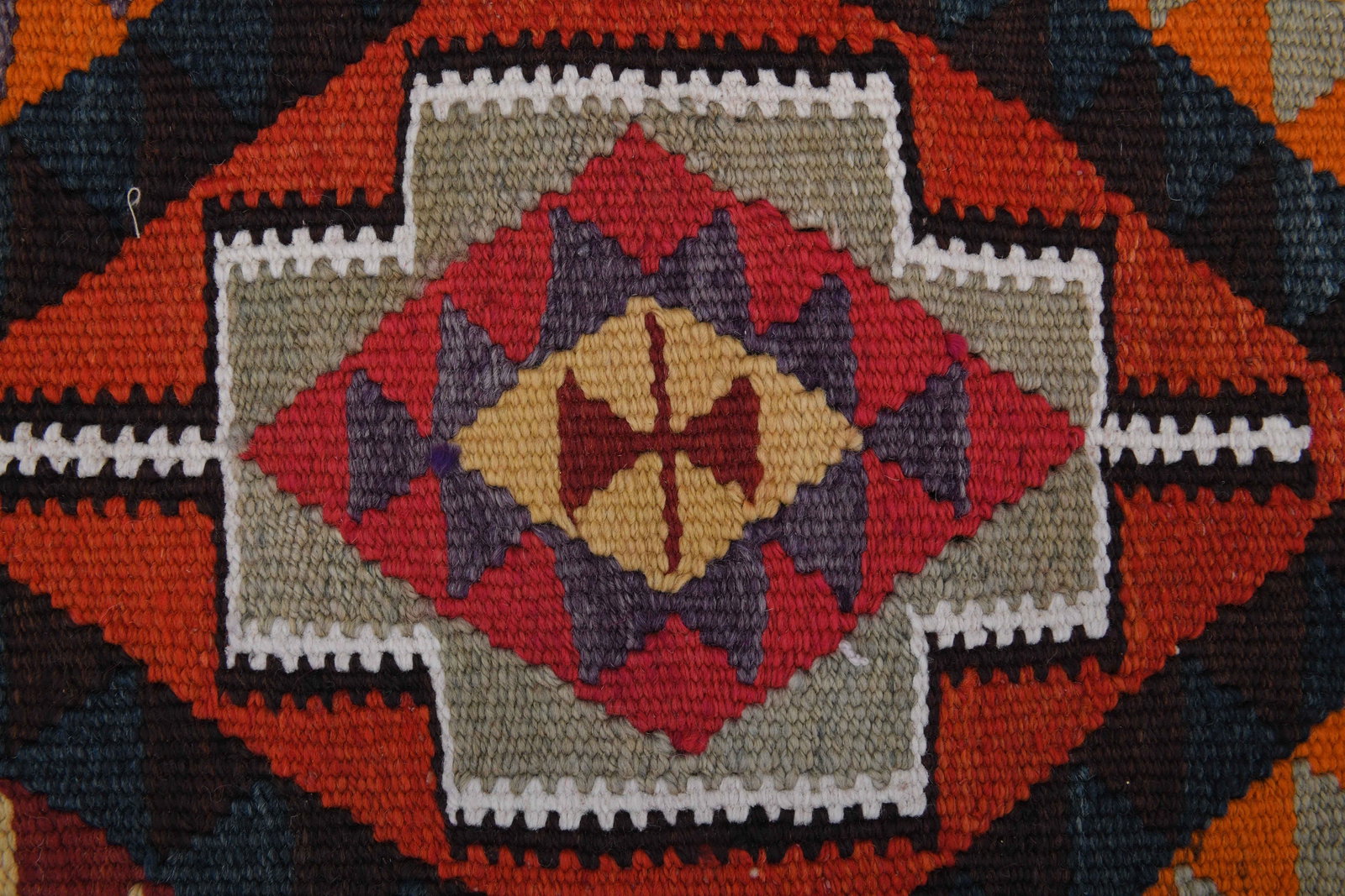 2.7x10.3 ft, TURKISH KILIM Runner - 7