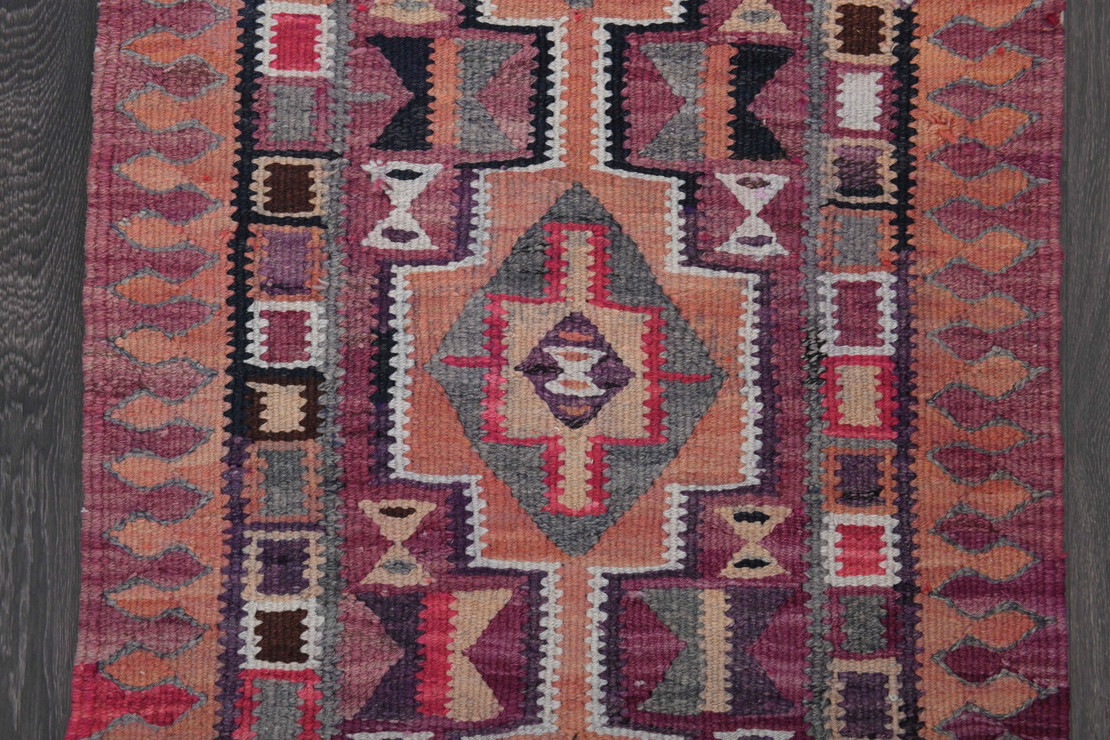2.7x10 ft, TURKISH KILIM Runner - 6