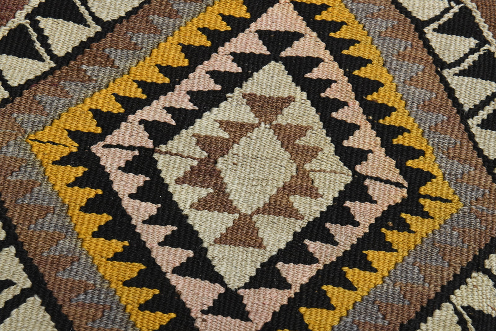 3x9 TURKISH KILIM Runner, - 8