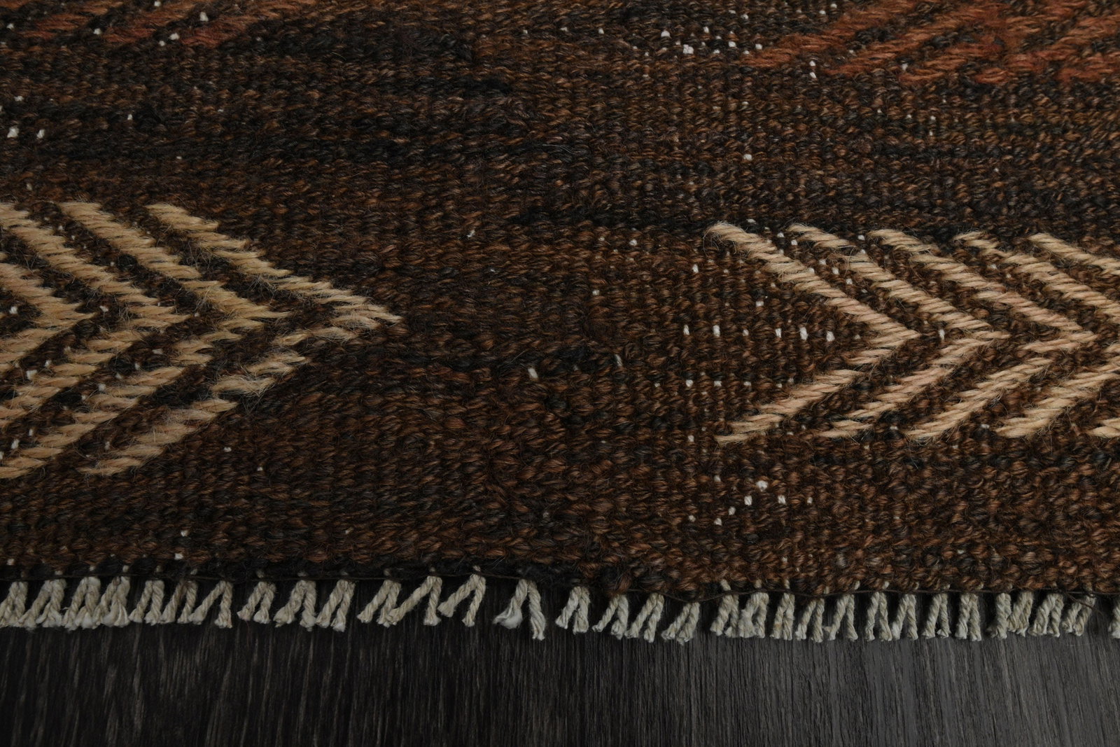 3.3x10.5 ft, TURKISH KILIM Runner: Title: 3.3x10.5 ft, TURKISH KILIM Runner Description: This Turkish one-of-a-kind Vintage Flatweave Kilim Rug is hand-knotted and handwoven by the most skilled artisans who use pure wool, in vibrant, n