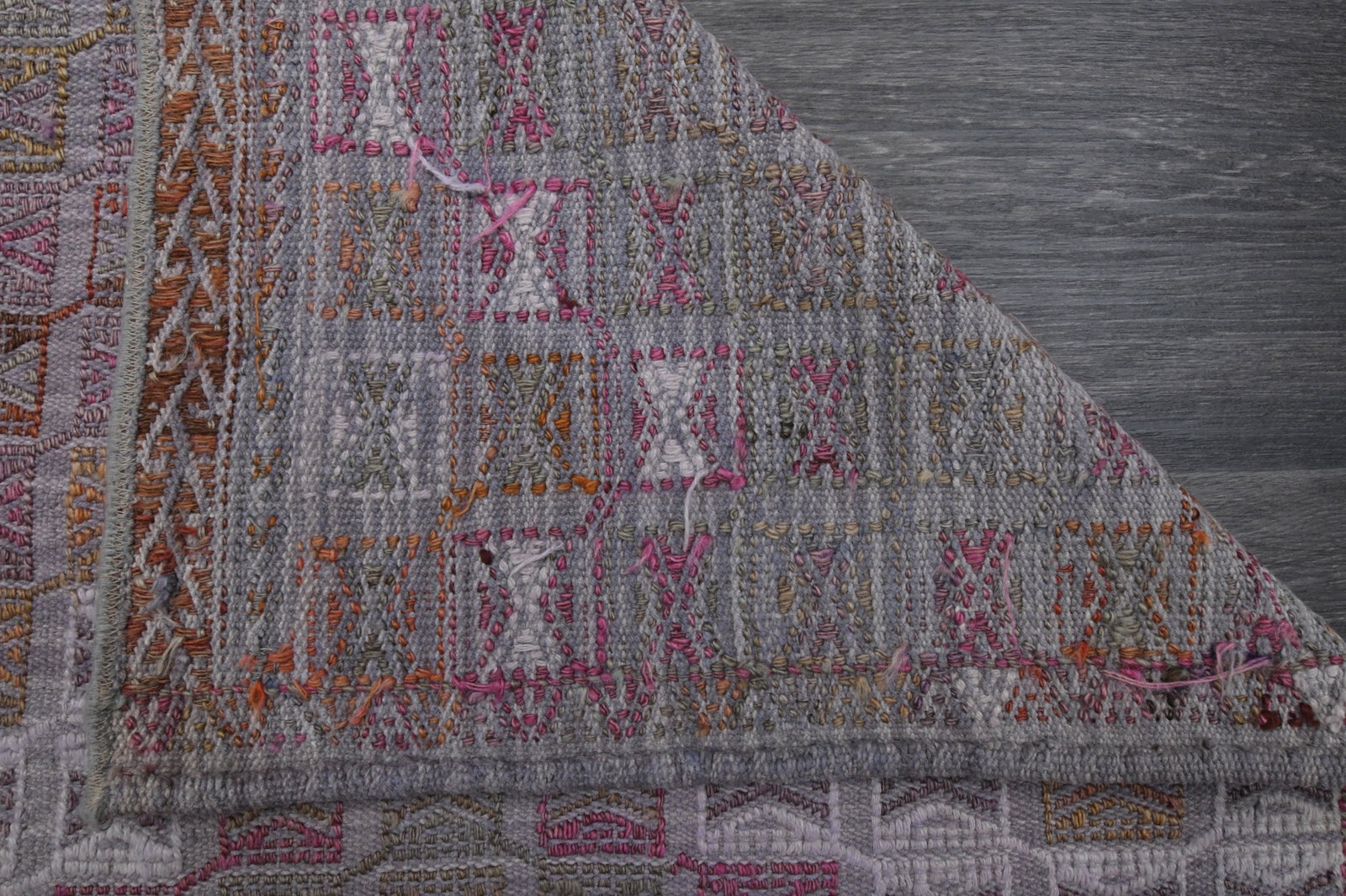 3.1x7.4 ft, TURKISH KILIM Runner - 7