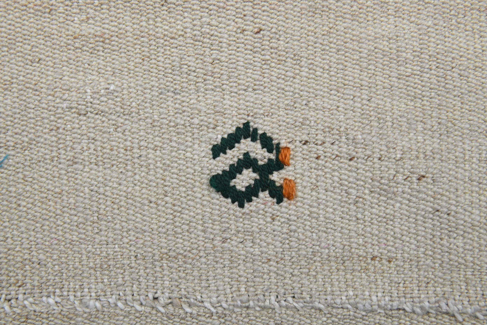 3.8x11.3 ft, TURKISH KILIM Runner - 7
