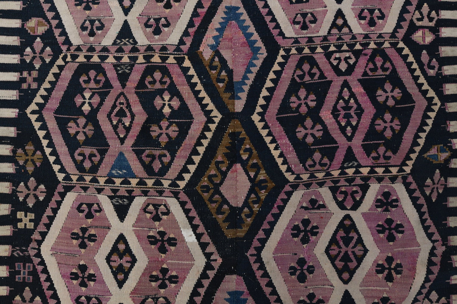 4.9x10.2 ft, TURKISH Flatweave Kilim Rug - 5