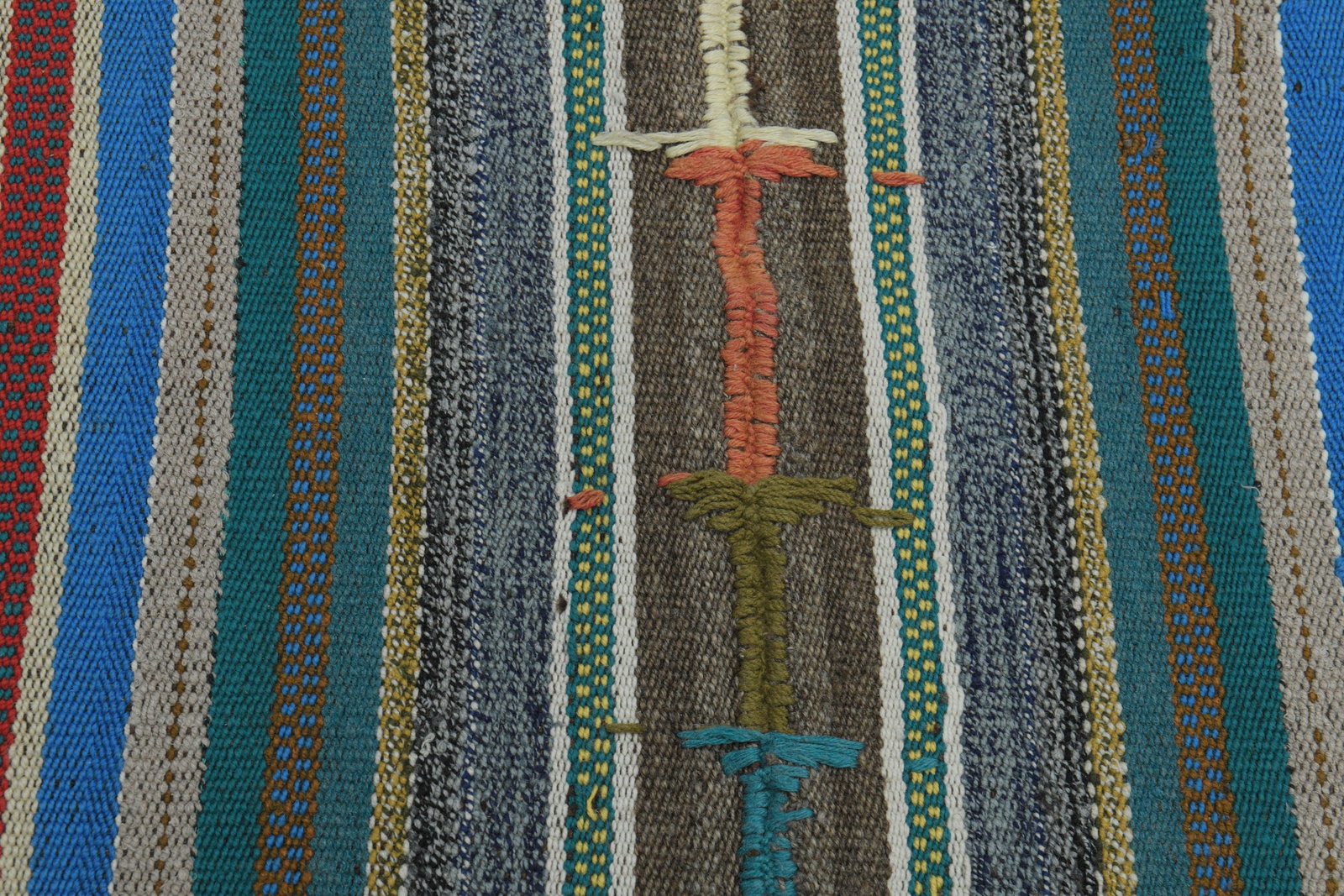 6x9 ft, TURKISH KILIM Rug - 8