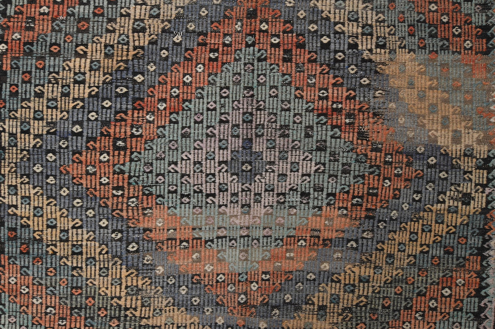 5.8x8.5 ft, TURKISH Flatweave Kilim Rug - 5