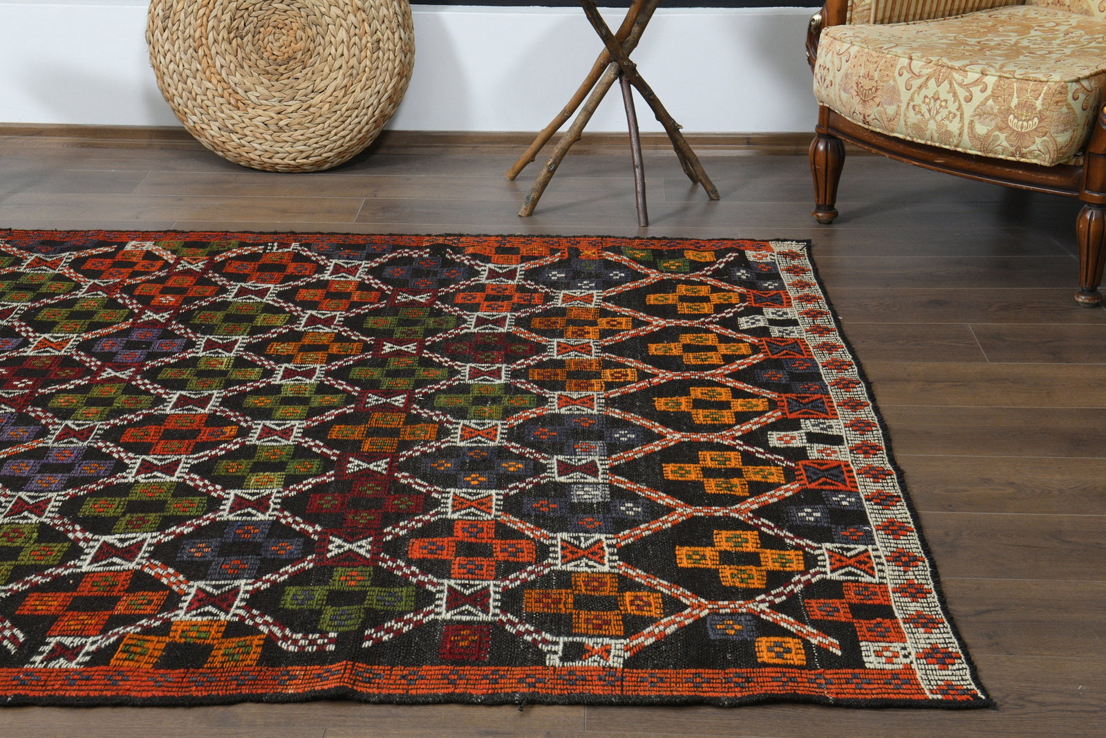 5'9x8'2 ft, VINTAGE TURKISH DeCOR - 2