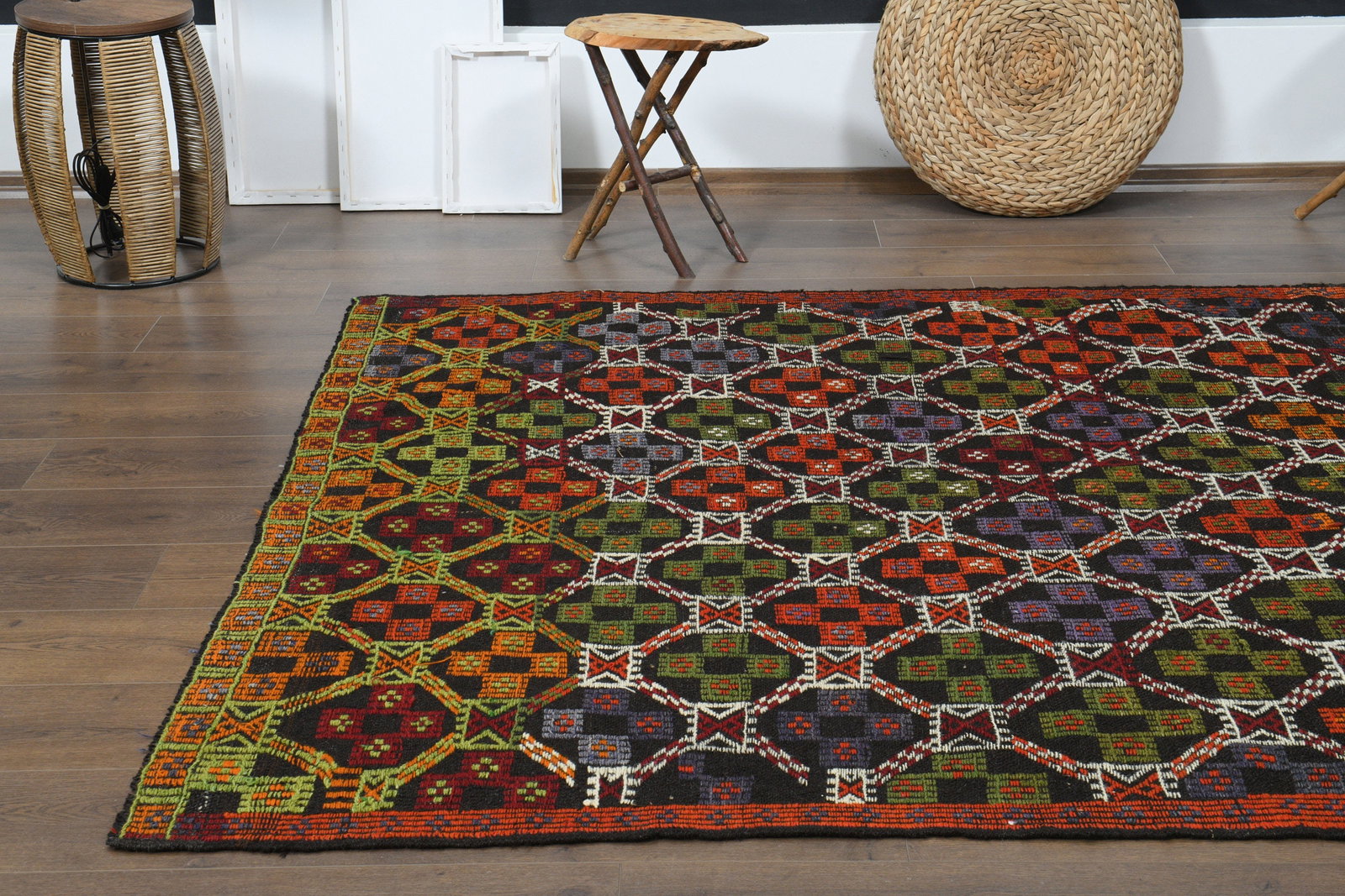 5'9x8'2 ft, VINTAGE TURKISH DeCOR - 4