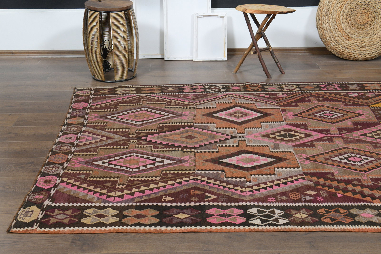 5'6x11'8 ft, COLORFUL, PINK DeCOR - 9