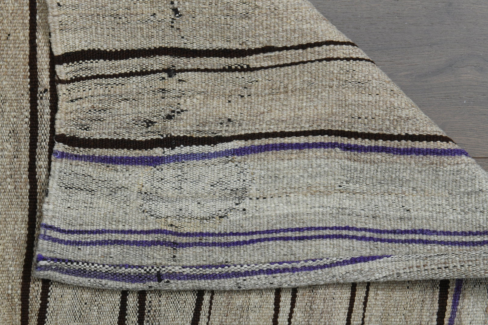 6.5x7.5 ft, ANTIQUE KILIM RUG - 8