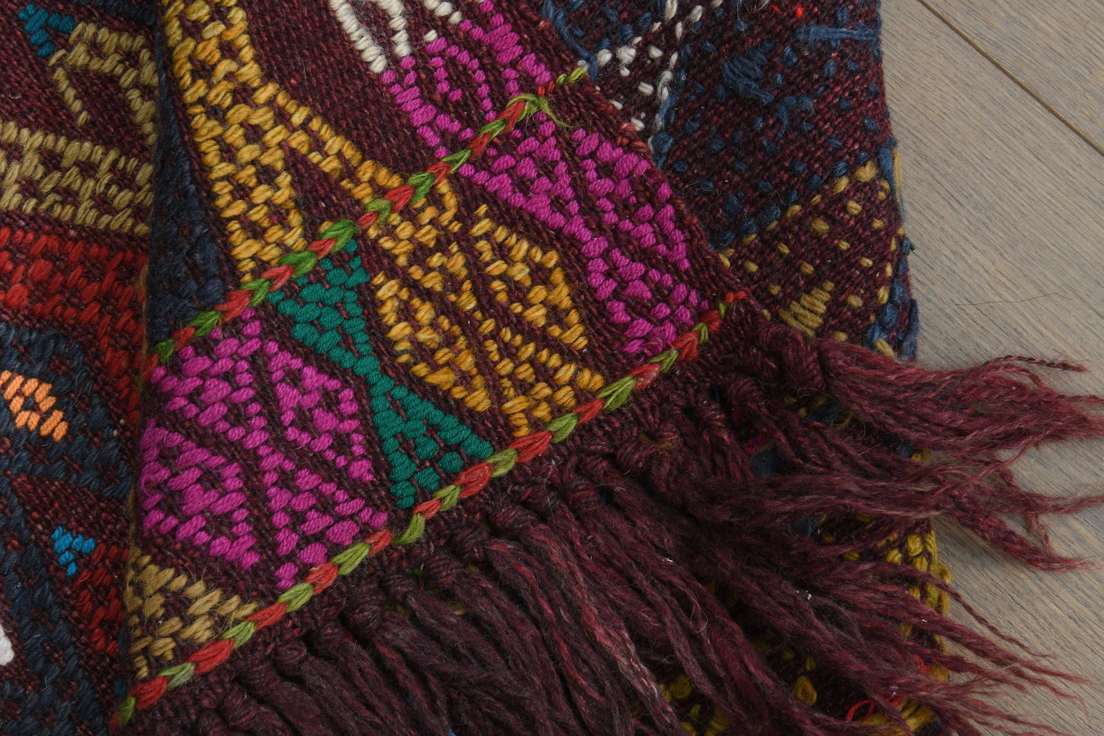 4'4x6 ft, Vintage Turkish Rug - 2