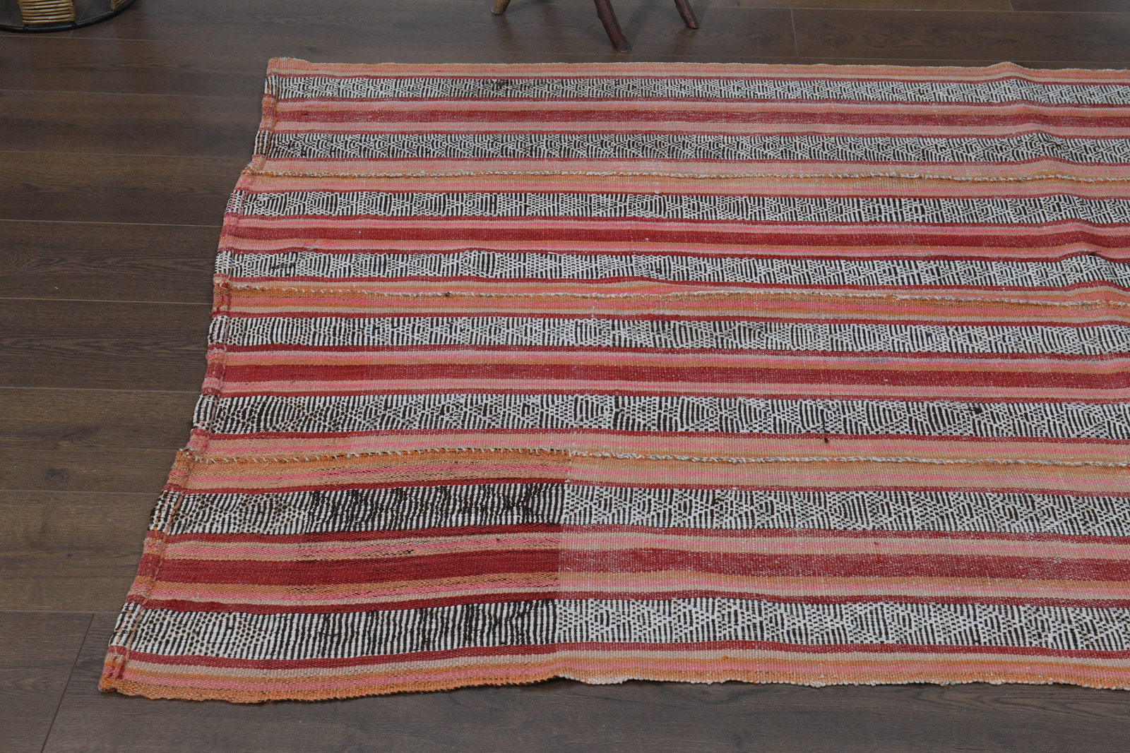 4'5x7'5 ft, VINTAGE TURKISH RUG - 4