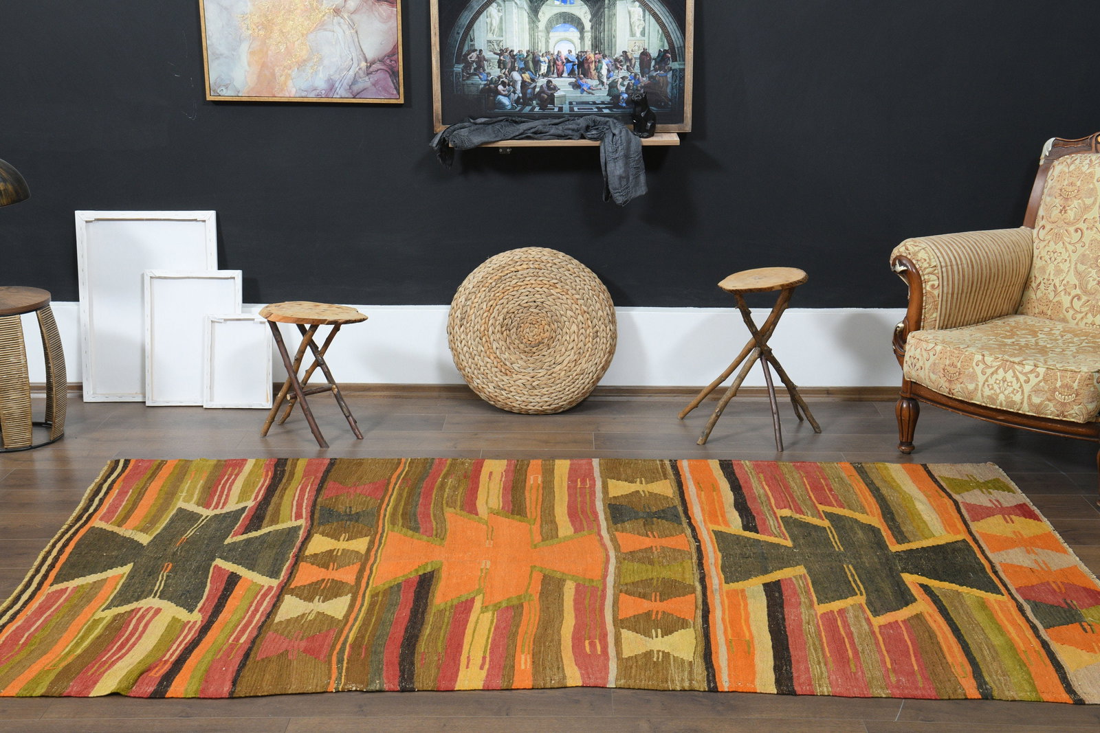 4'9x9'2 ft, KILIM BOHO DeCOR - 9