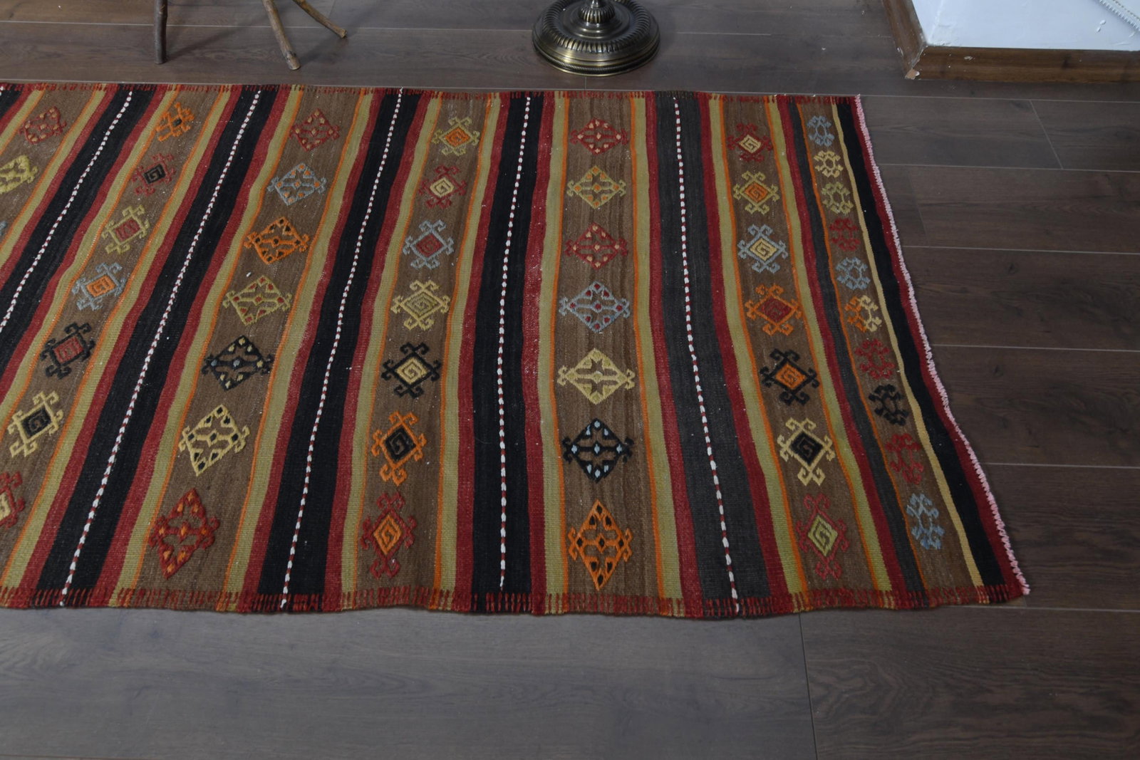 3'2x12 ft, COLORFUL KILIM RUNNER - 3
