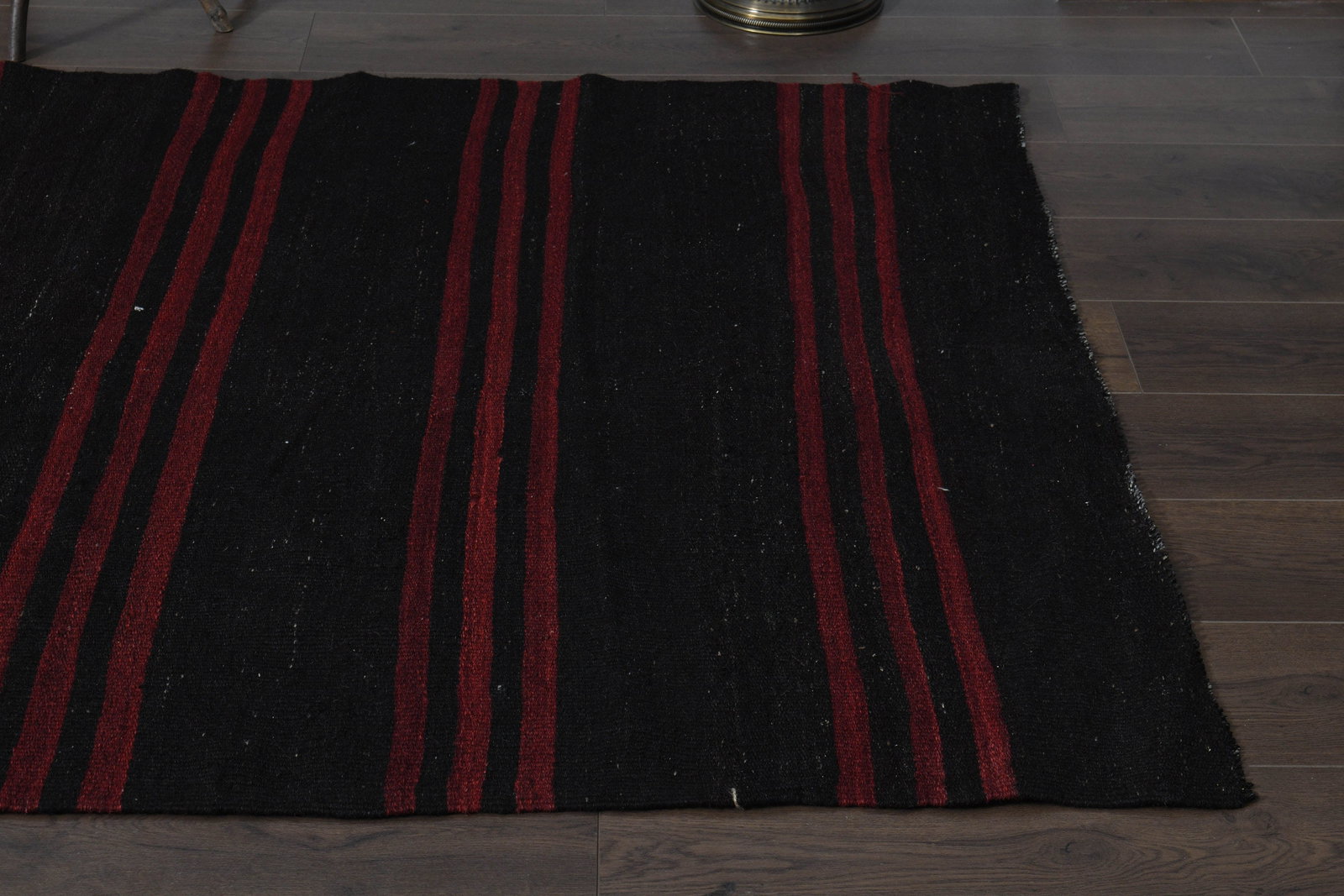 4'4x13'8 ft, STRIPED KILIM RUNNER - 5
