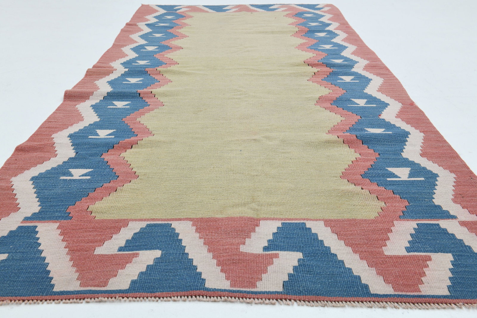 2.8x6.5 ft, TURKISH OUSHAK RUG (1 of 8)