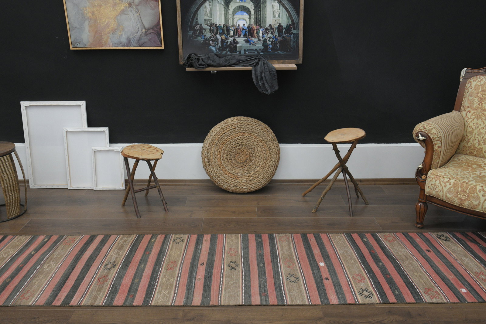 2'3x10'7 ft, STRIPED RUNNER RUG - 3