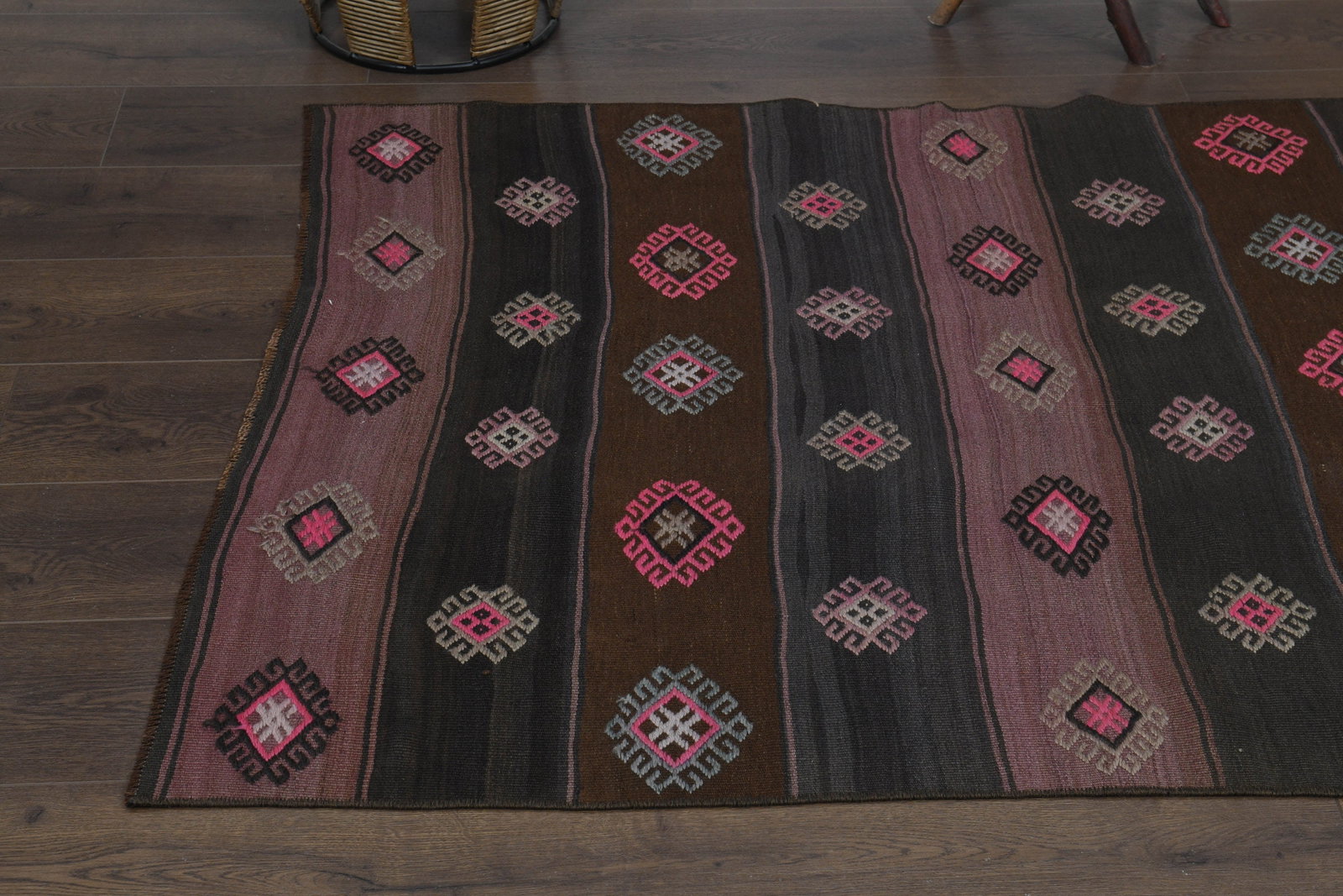 3'7x11'1 ft, VINTAGE DECOR RUNNER - 5