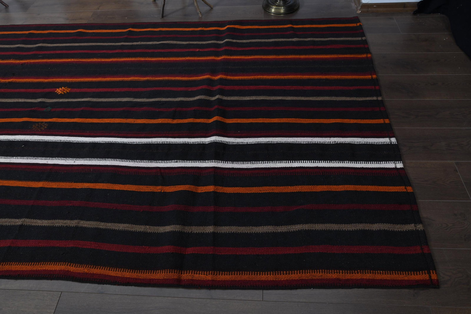 5'5x13'3 ft, COLORFUL KILIM RUNNER - 5