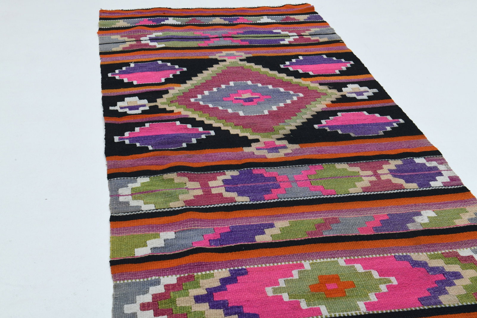 2.9x12.3 ft, TURKISH RUNNER RUG - 2