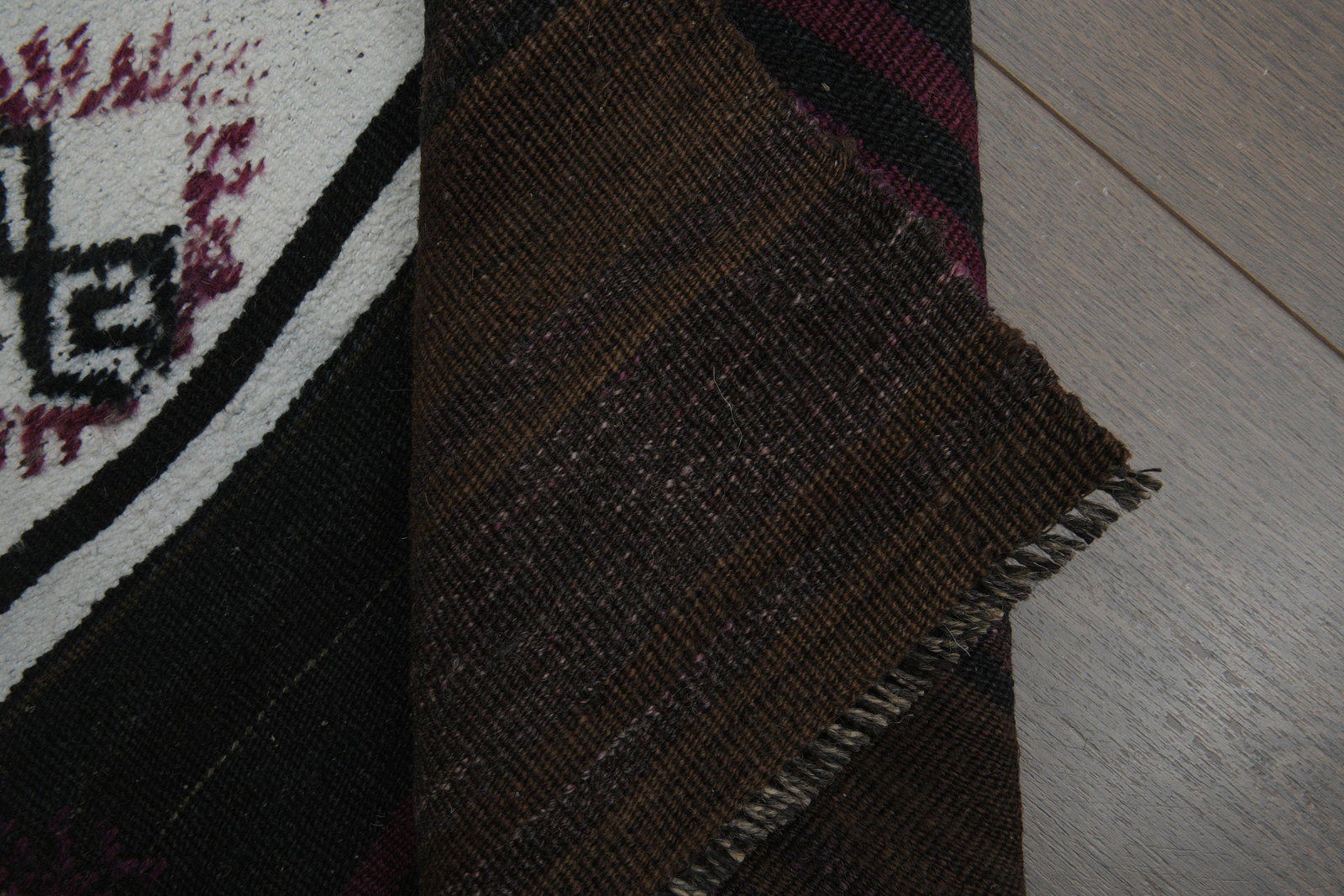 3.2x9.2 ft, STRIPED KILIM RUNNER - 2