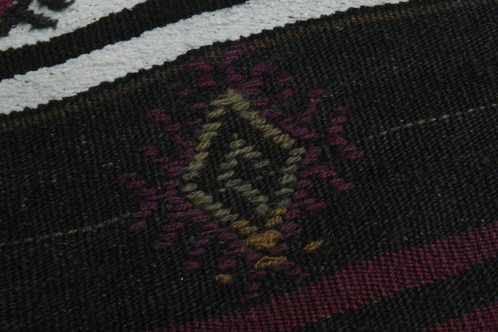 3.2x9.2 ft, STRIPED KILIM RUNNER - 8