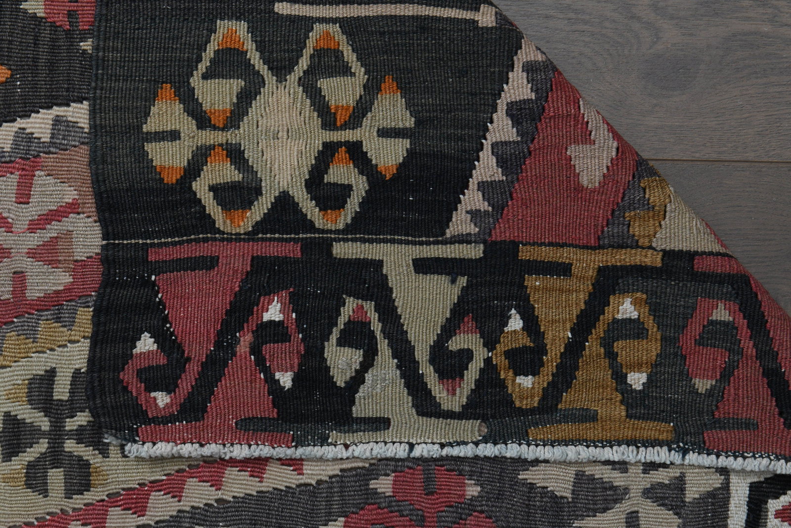 4x13'1 ft, VINTAGE TURKISH RUNNER - 6