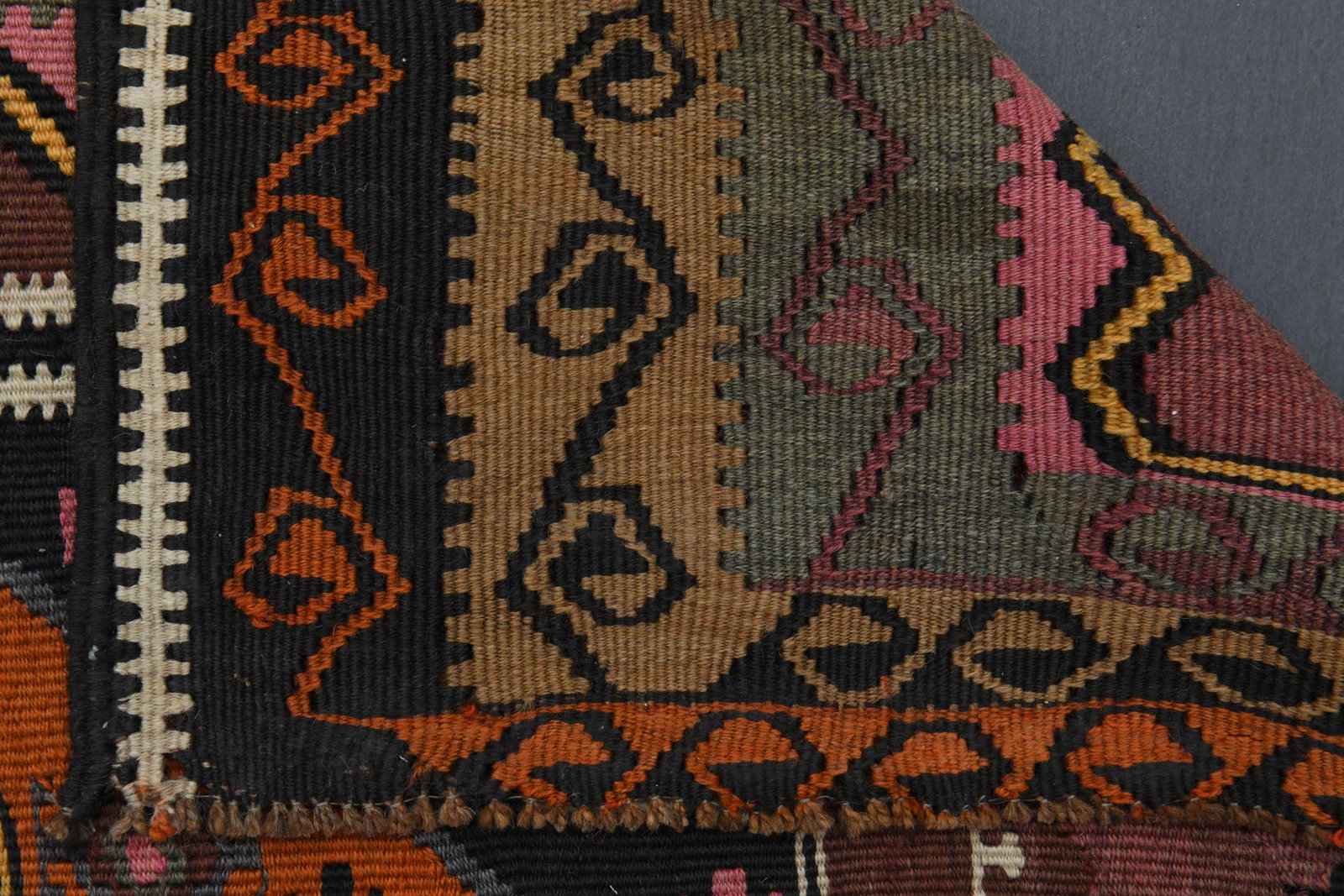 4.9x14.6 TURKISH KILIM RUG - 7