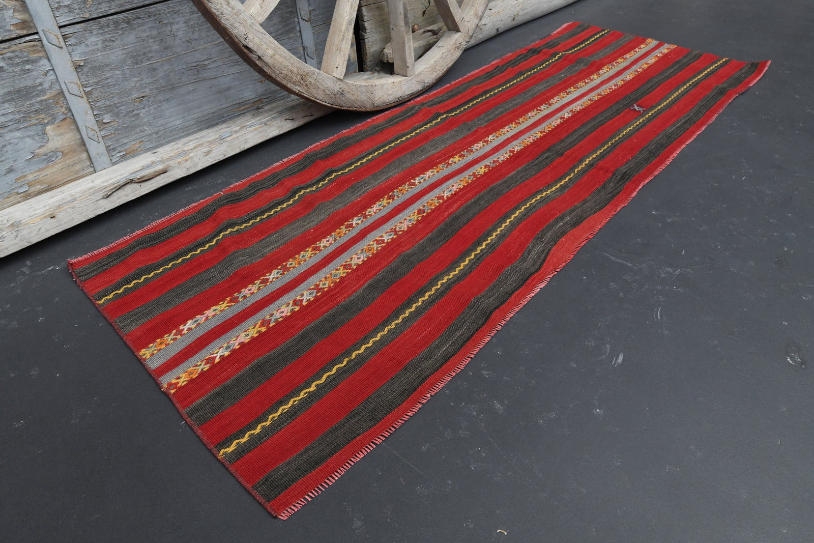 2'3x6'6 KILIM RUNNER RUG - 3