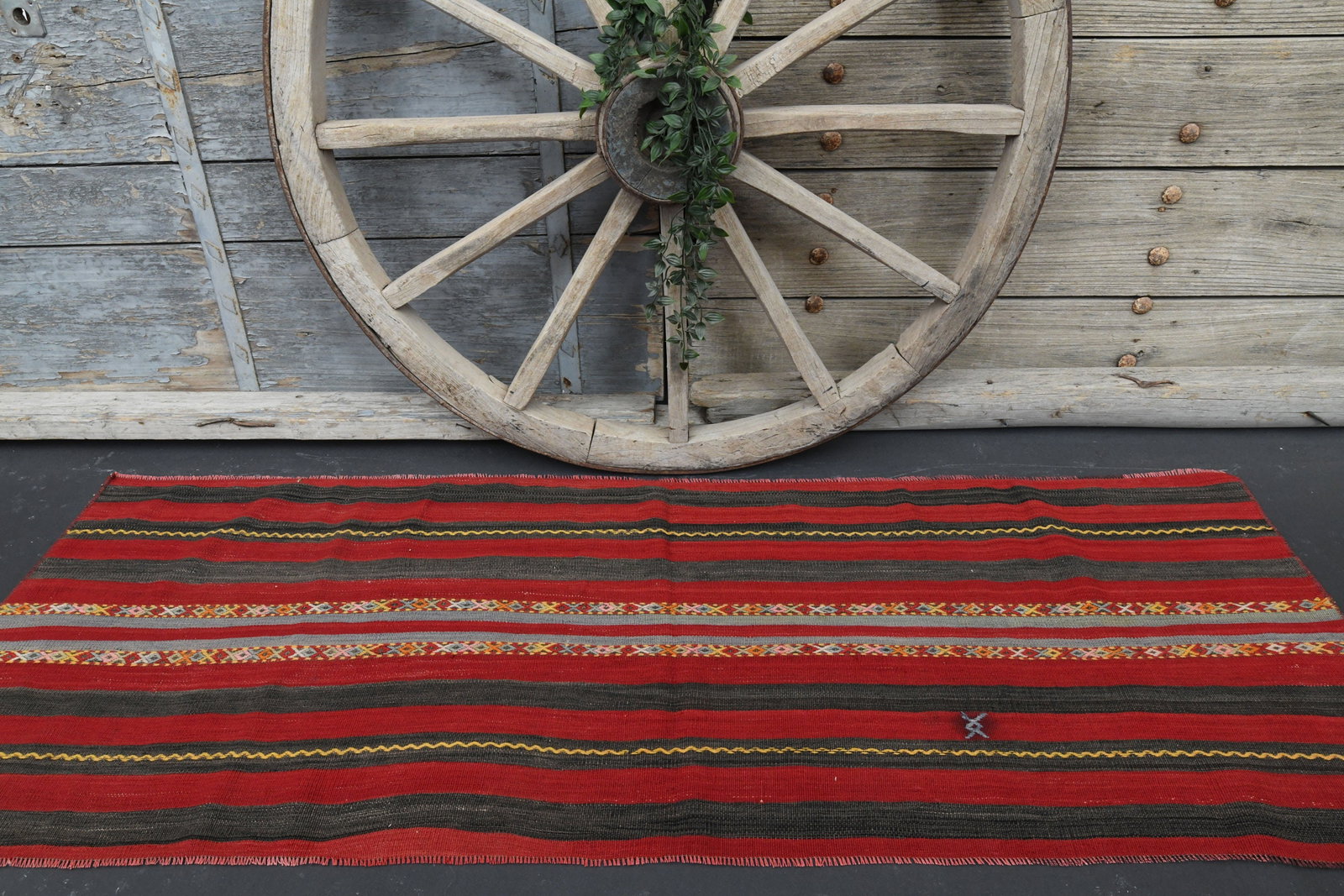 2'3x6'6 KILIM RUNNER RUG - 5