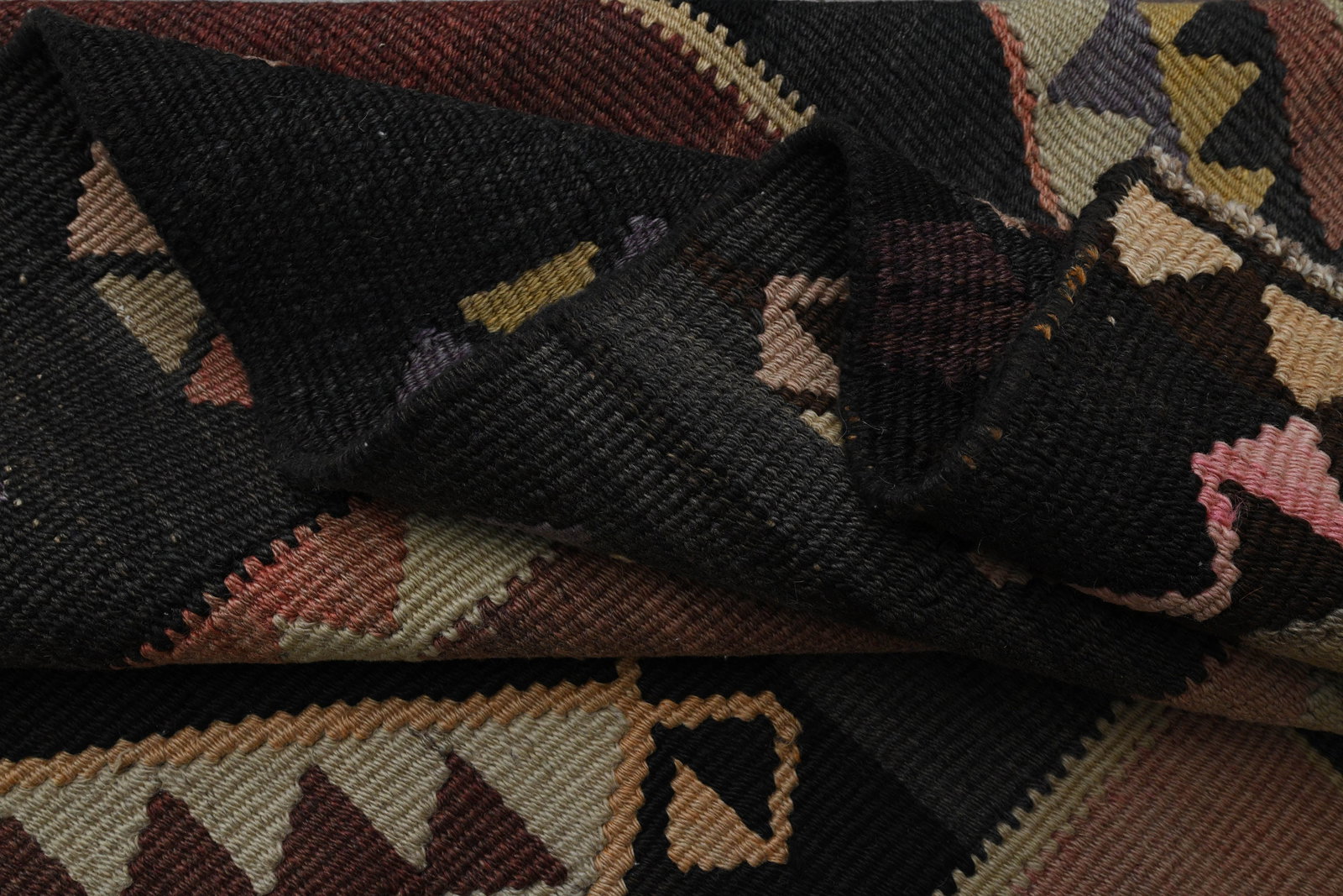 4x9'6 ft, KILIM RUNNER RUG - 3