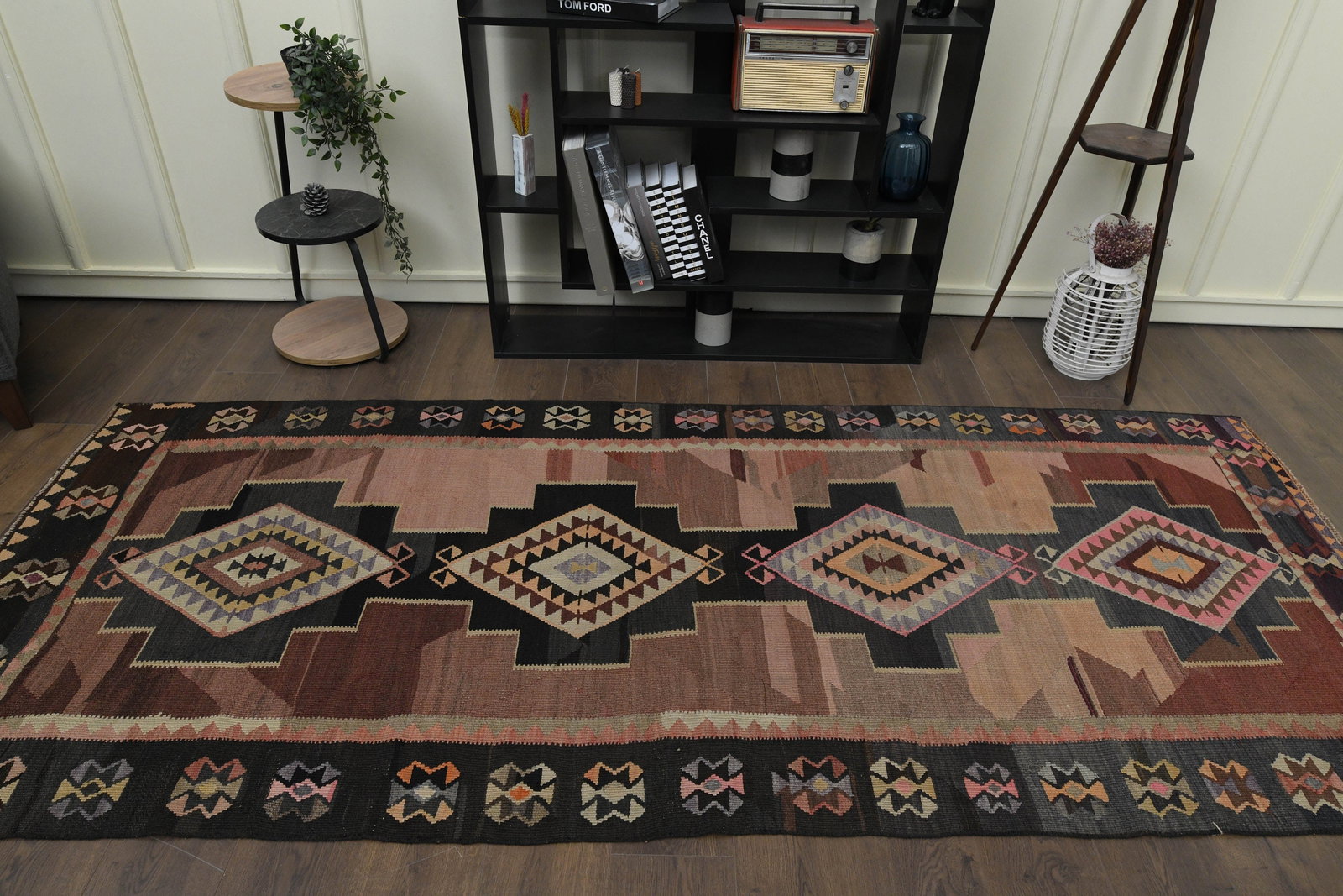 4x9'6 ft, KILIM RUNNER RUG - 9