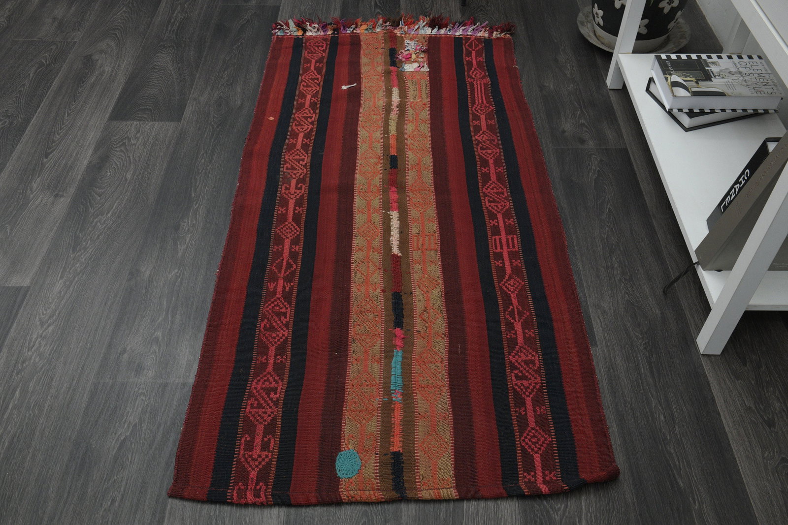 2'6x5'2 ft, STRIPED KILIM DeCOR - 3