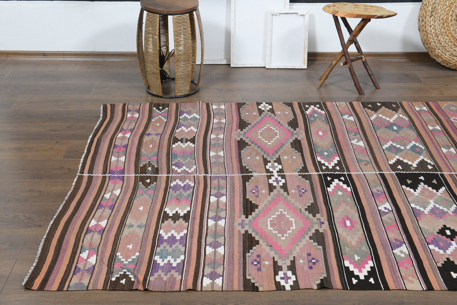 5'2x13'1 ft, COLORFUL STRIPED DeCOR - 2