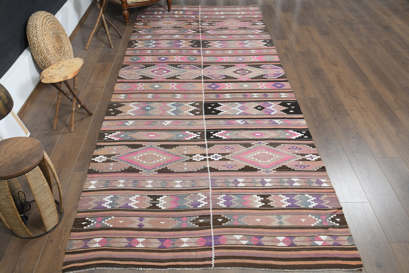 5'2x13'1 ft, COLORFUL STRIPED DeCOR - 4