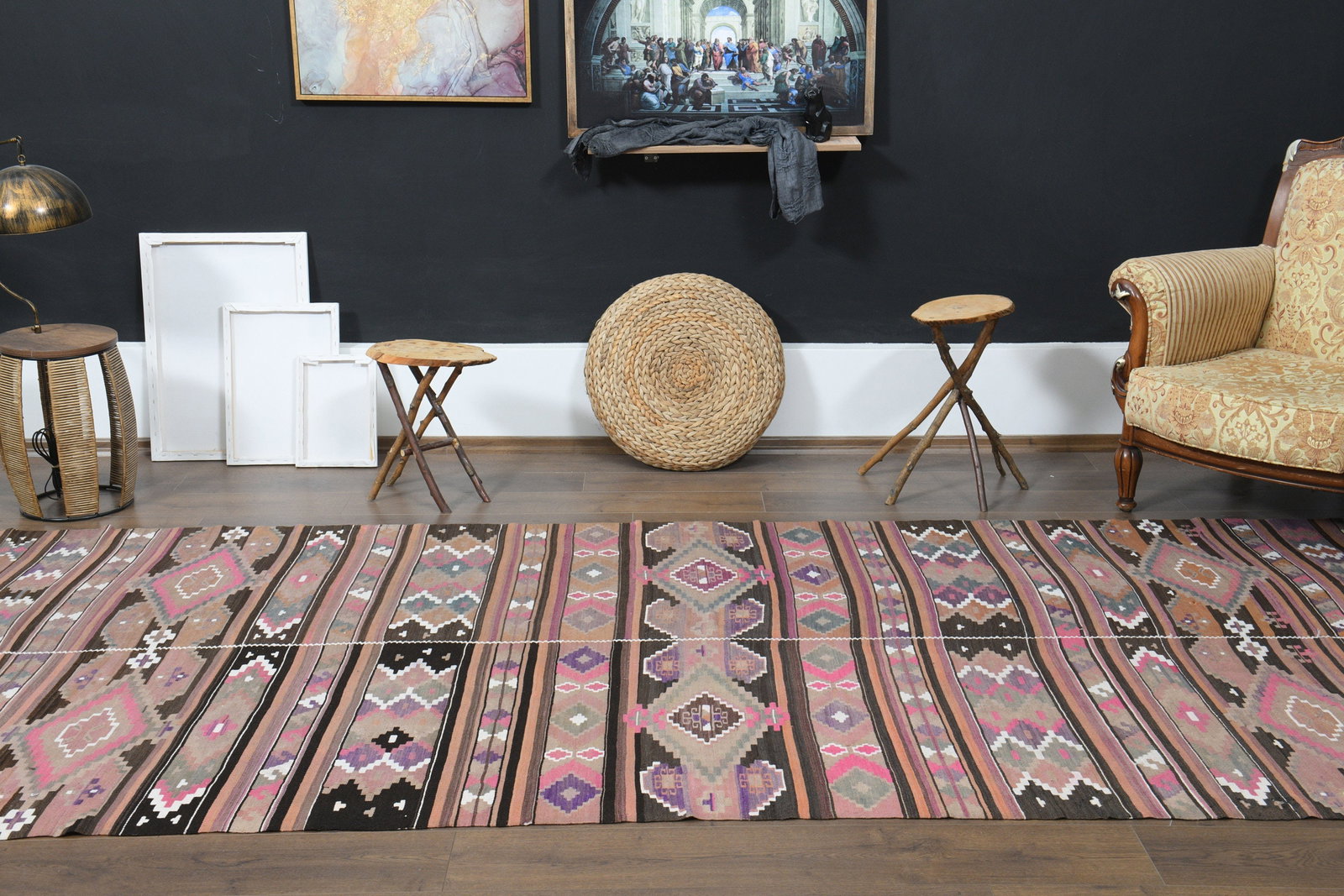 5'2x13'1 ft, COLORFUL STRIPED DeCOR - 9
