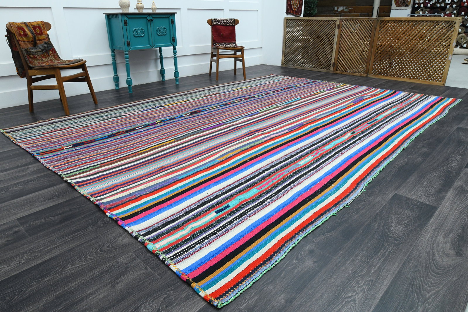 9x12 TURKISH KILIM Rug - 2