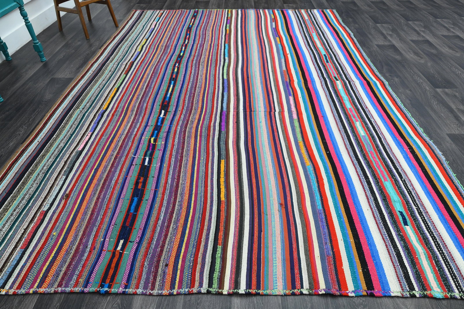9x12 TURKISH KILIM Rug - 3