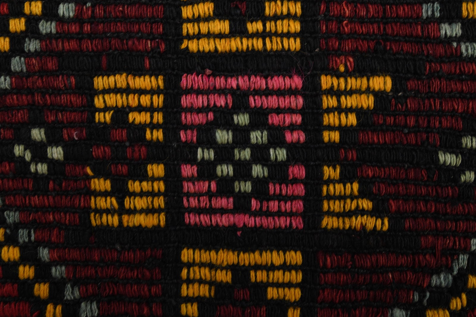 5.6x8.4 ft, Brown Kilim Rug, VINTAGE - 6