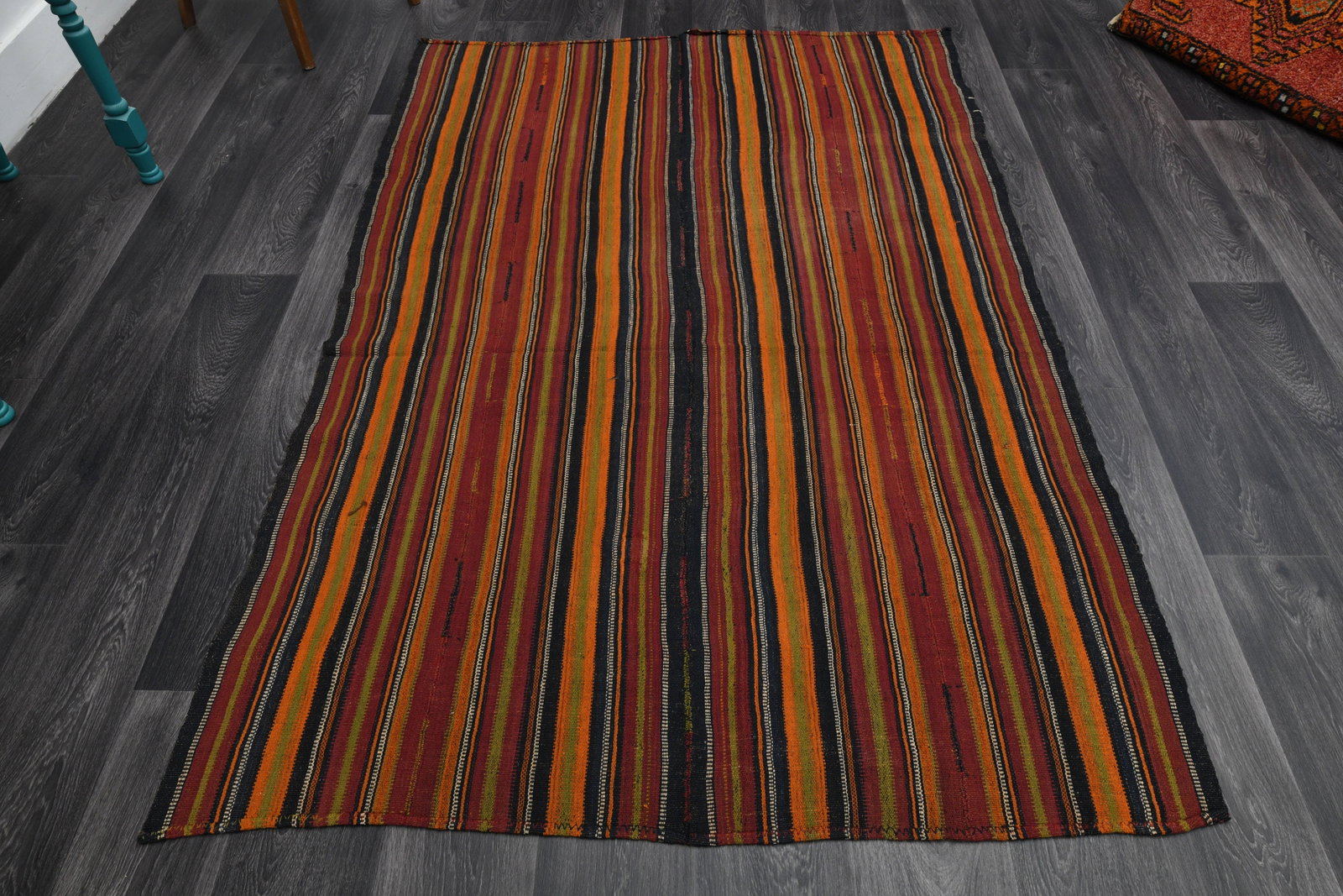 4.7x6.9 ft, TURKISH KILIM Rug (1 of 8)