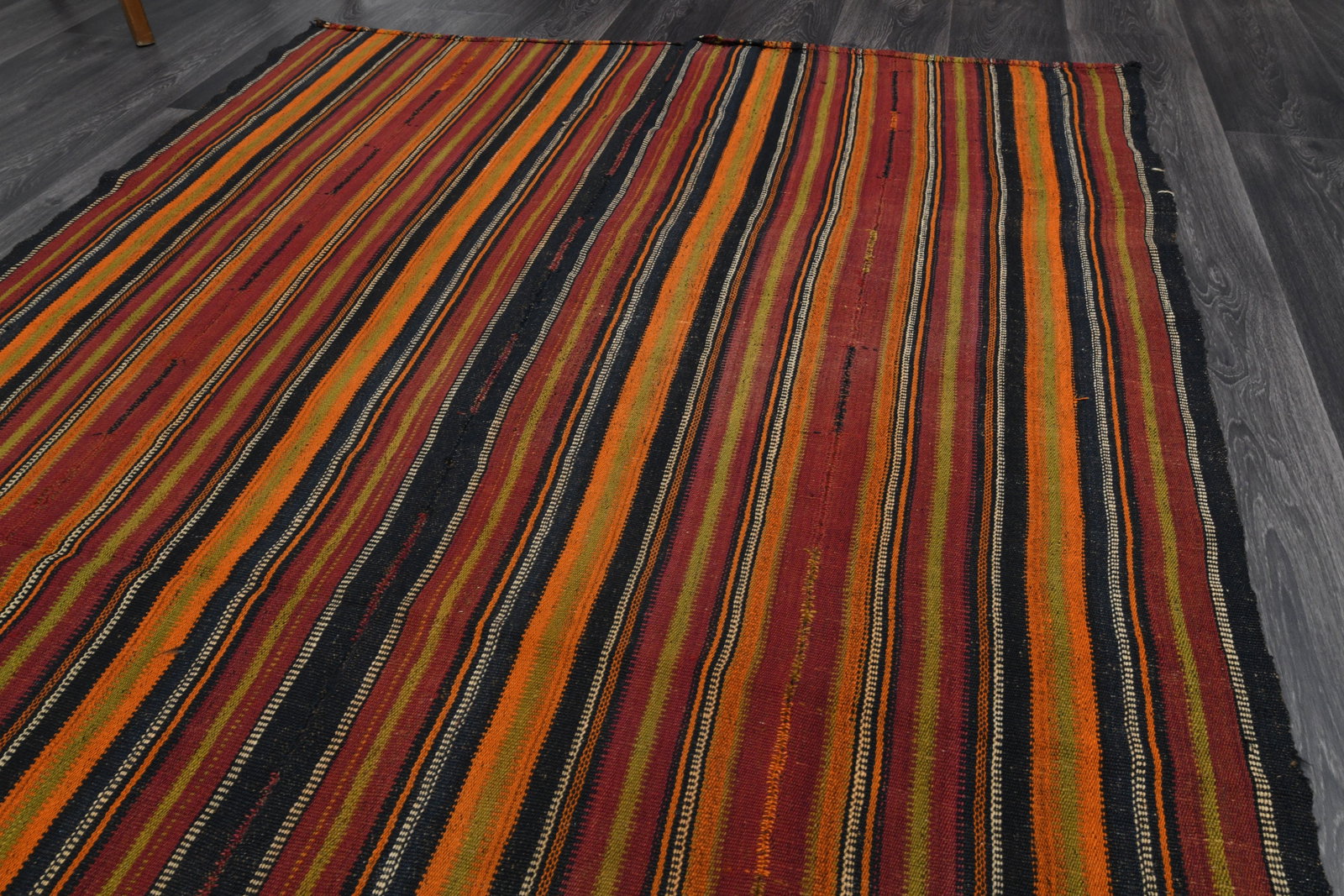 4.7x6.9 ft, TURKISH KILIM Rug - 4