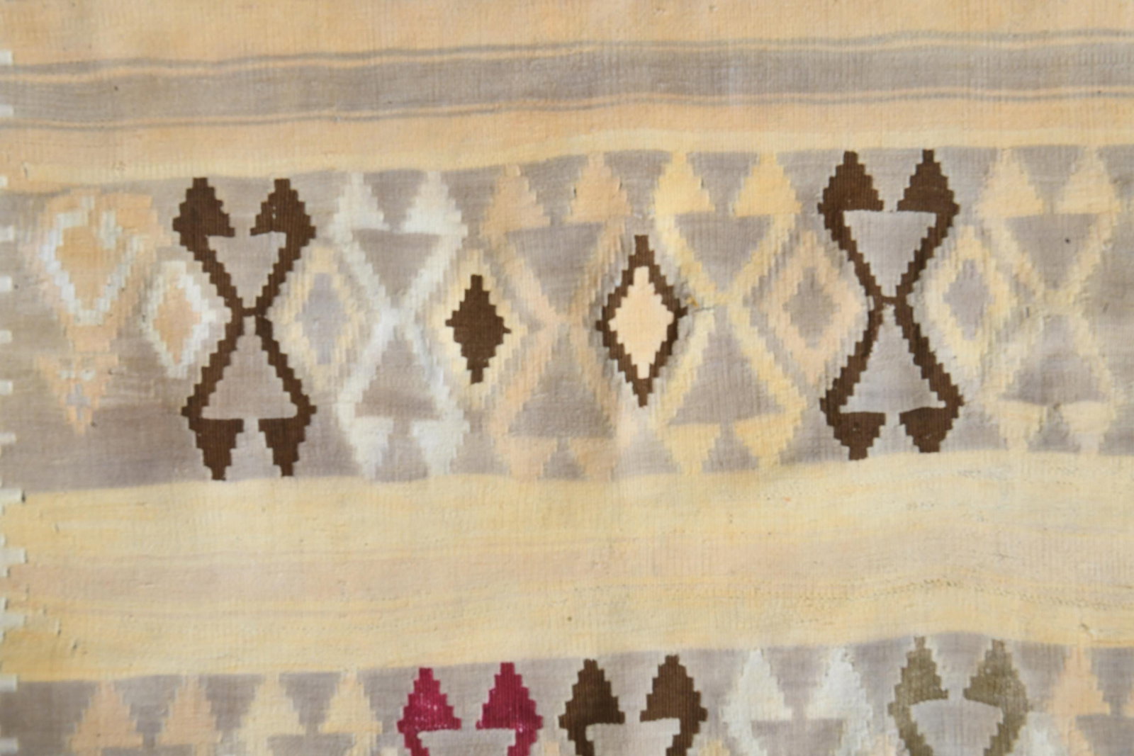 4'5x6'4 ft, COLORFUL, Vintage Turkish Rug - 3