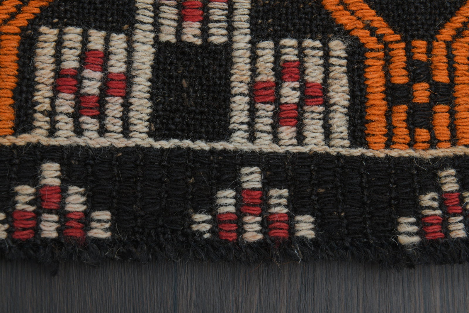 4x9 Vintage Rug Runner, Turkish: Title: 4x9 Vintage Rug Runner, Turkish Description: This Turkish one-of-a-kind Vintage Flatweave Kilim Rug is hand-knotted and handwoven by the most skilled artisans who use pure wool, in vibrant, nat
