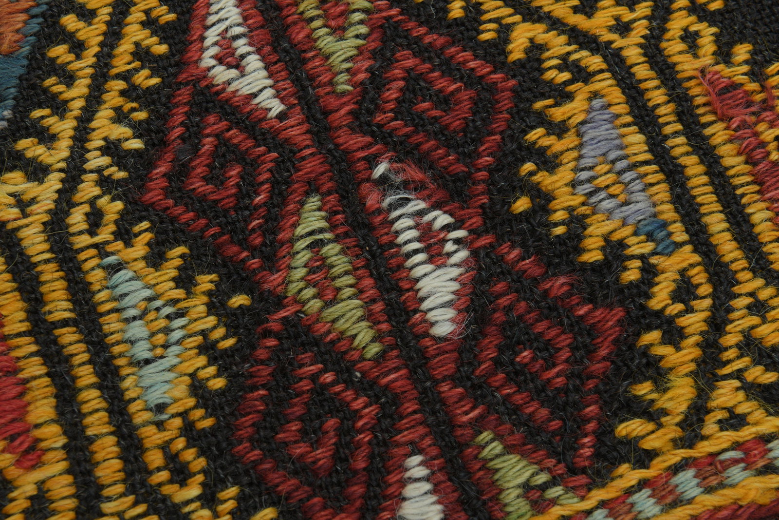 5x8 Kilim Flatweave Turkish Rug - 2
