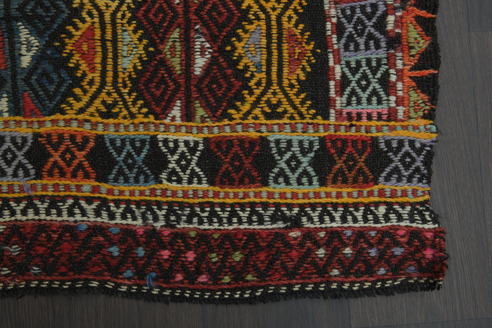 5x8 Kilim Flatweave Turkish Rug - 3