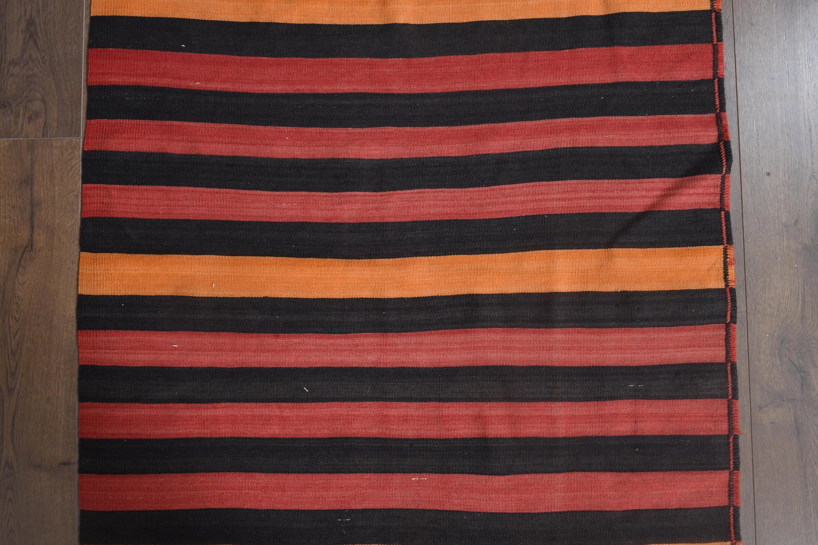 3.1x10.8 ft, STRIPED KILIM RUNNER - 6