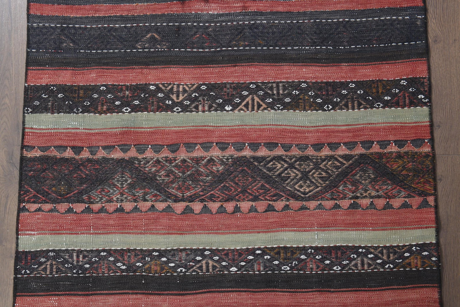 3'1x13'5 ft, TURKISH RUNNER RUG - 2