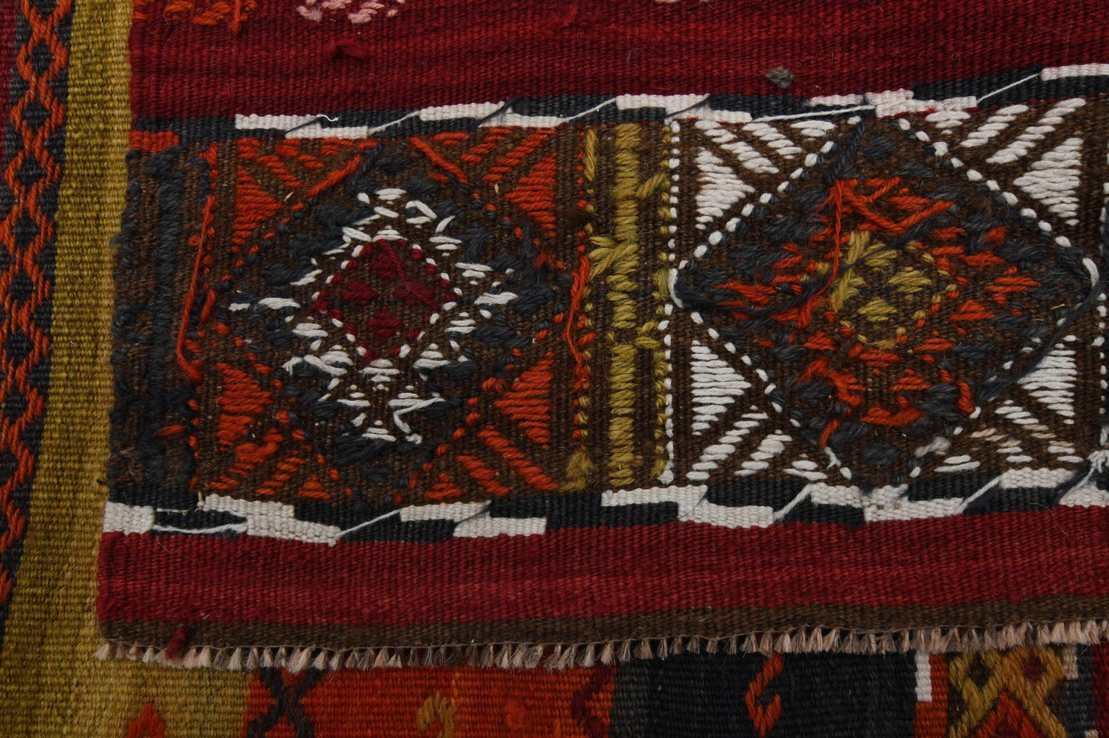 3.3x6.9 ft, TURKISH KILIM Runner, VINTAGE - 7