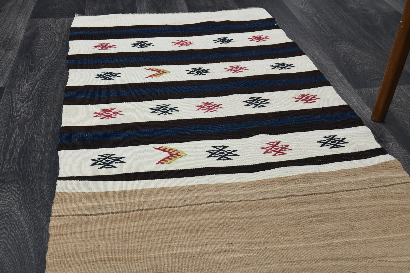 2.7x14.9 ft, TURKISH RUNNER RUG, Oushak - 3