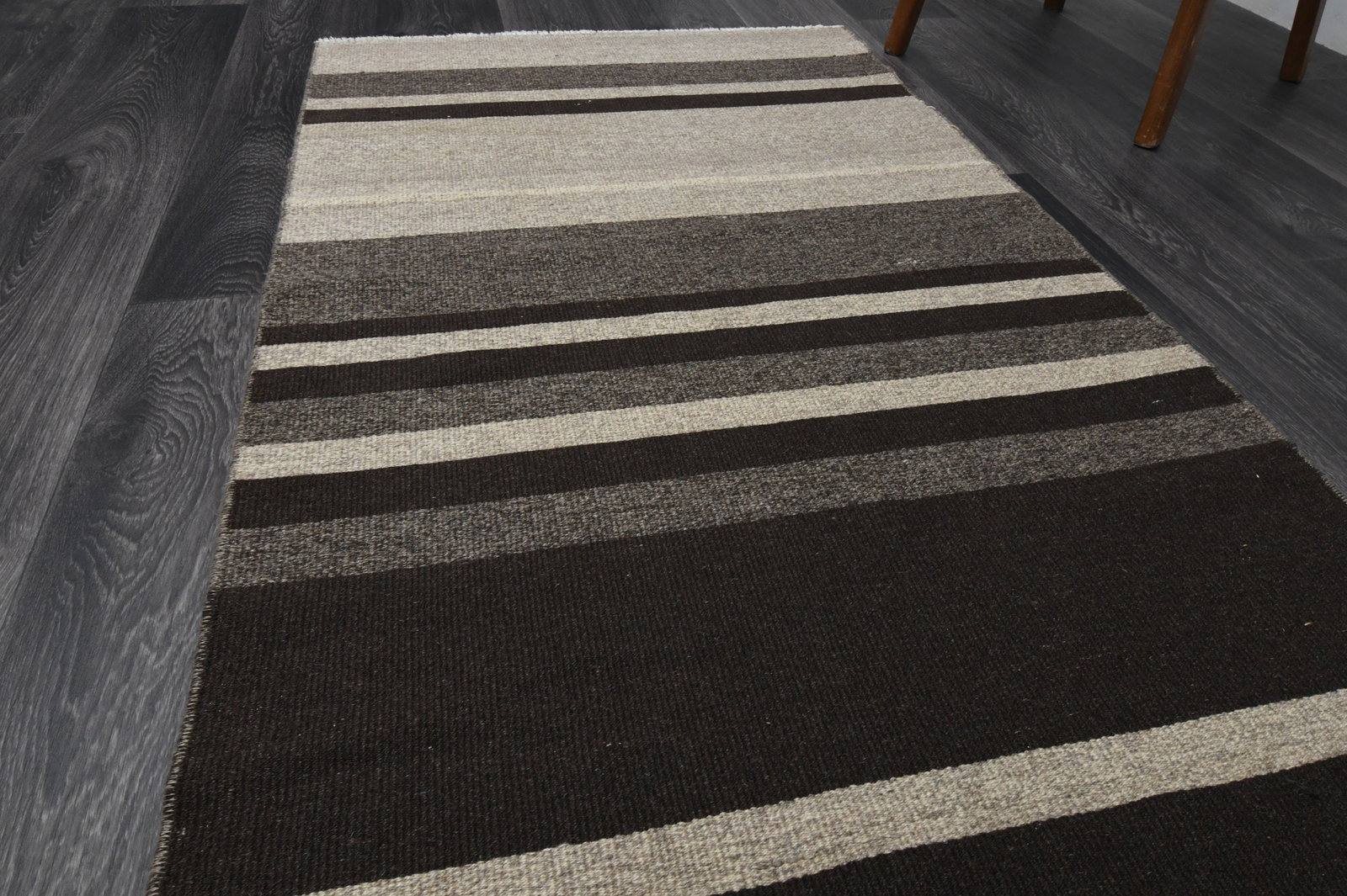 2.7x9 ft, TURKISH KILIM Runner - 4