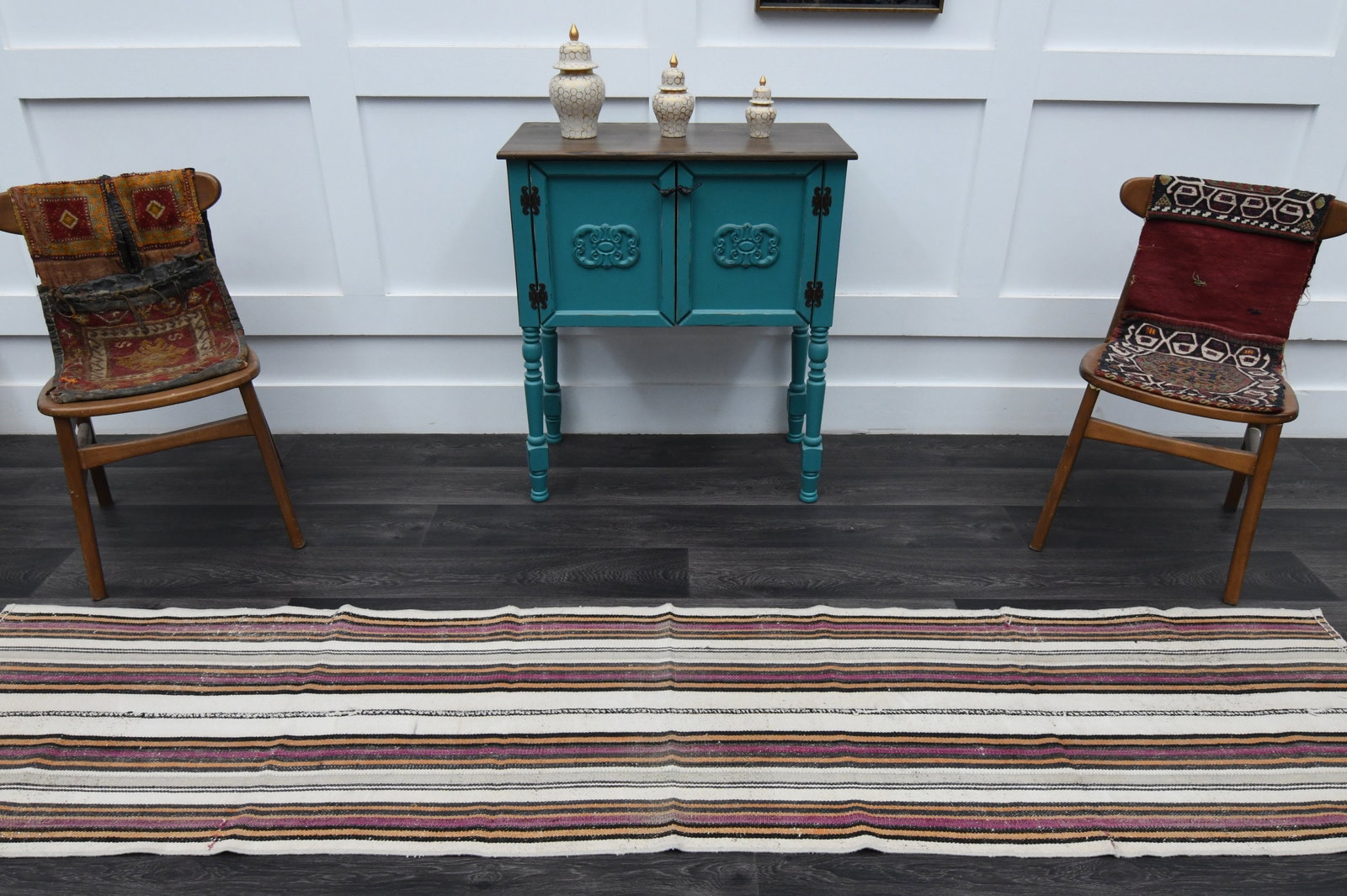 2.1x9.6 ft, TURKISH Runner, VINTAGE - 2